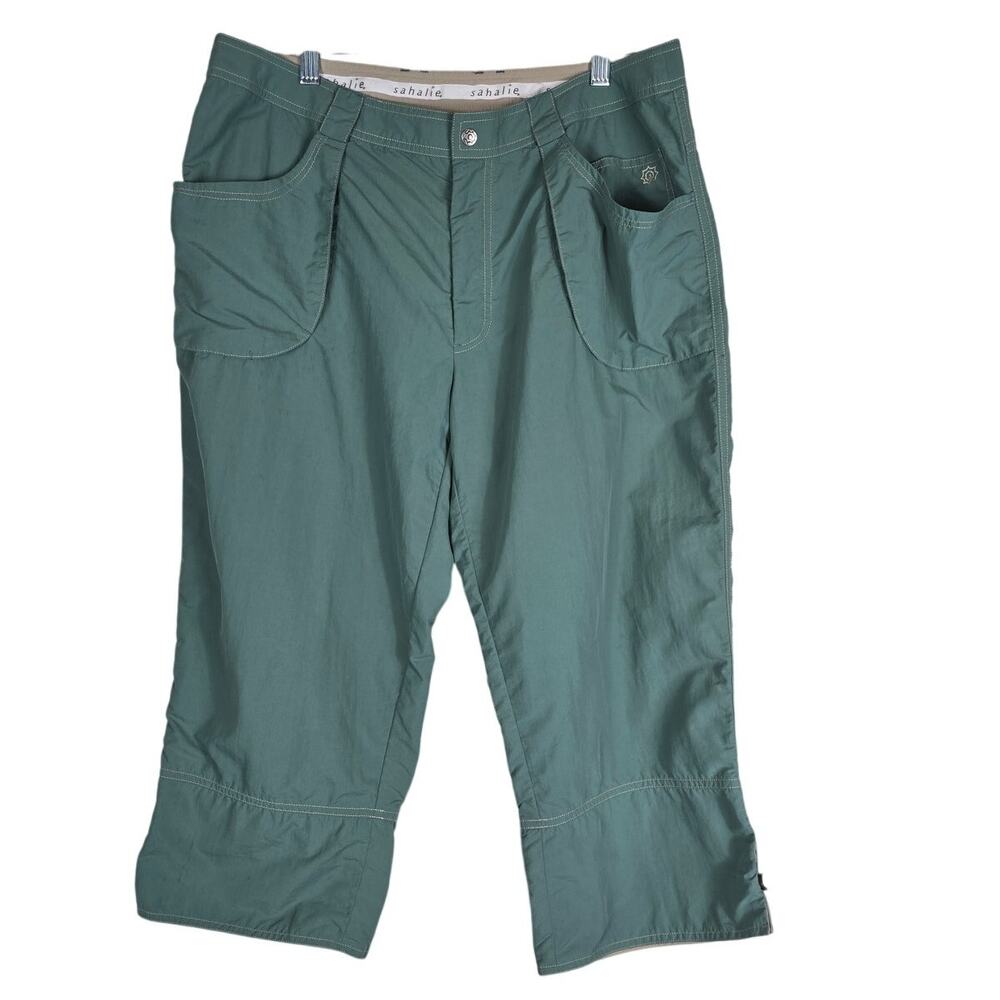 Sahalie Athletic Hiking Camping Women's Capri Pants 14
